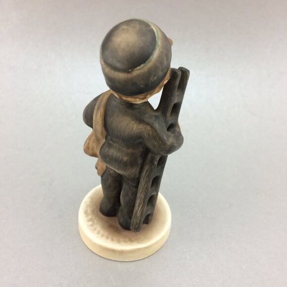 Vintage Hummel Porcelain Figurine Chimney Sweep Boy w Ladder TMK4 West Germany - Picture 4 of 10